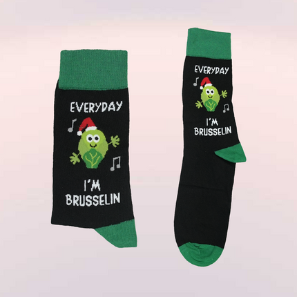 Desenli Yılbaşı Unisex Çorap
