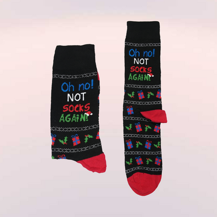 Renkli Yılbaşı Unisex Çorap