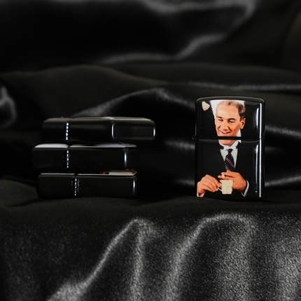 Atatürk Renkli Resimli Zippo Tipi Çakmak